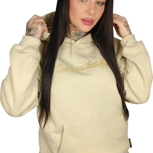 Komplet Dresowy CS Girls jasny beż/złoto