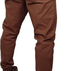 SPODNIE JOGGER CIEMNA STREFA GUMKA // BRĄZOWE