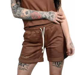 KOMPLET DAMSKI PREMIUM CS GIRLS czekolada/złoto