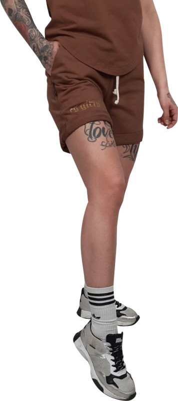 KOMPLET DAMSKI PREMIUM CS GIRLS czekolada/złoto