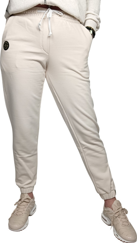 SPODNIE DRES DAMSKIE PREMIUM CS GIRLS - Kremowe