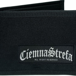 PORTFEL CZARNY CIEMNA STREFA GOTYK