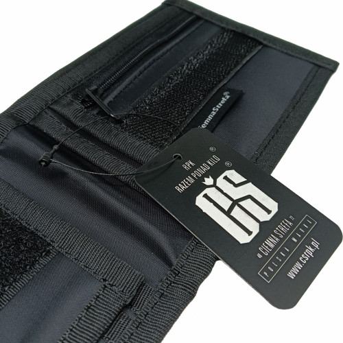 PORTFEL CZARNY CIEMNA STREFA GOTYK