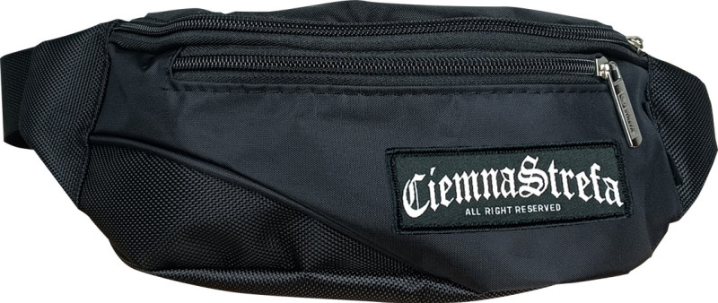 SASZETKA CZARNA CIEMNA STREFA GOTYK