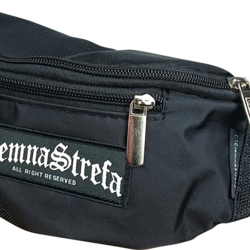 SASZETKA CZARNA CIEMNA STREFA GOTYK