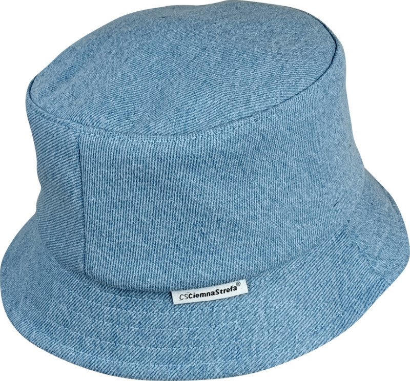 BUCKET HAT CIEMNY JEANS - CS LAUR