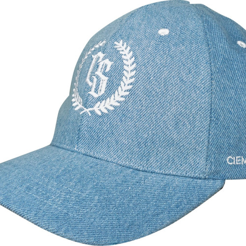 CZAPKA Z DASZKIEM CIEMNY JEANS - CS LAUR