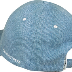 CZAPKA Z DASZKIEM CIEMNY JEANS - CS LAUR