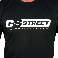 T-SHIRT CZARNY CS STREET