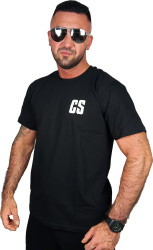 T-SHIRT CZARNY CS CIEMNA STREFA FACE