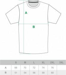 T-SHIRT CZARNY CS CIEMNA STREFA FACE