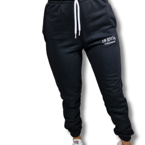 SPODNIE DRES CS GIRLS (HAFT) / CZARNE