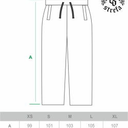 SPODNIE DRES CS GIRLS ( HAFT ) / BIAŁE