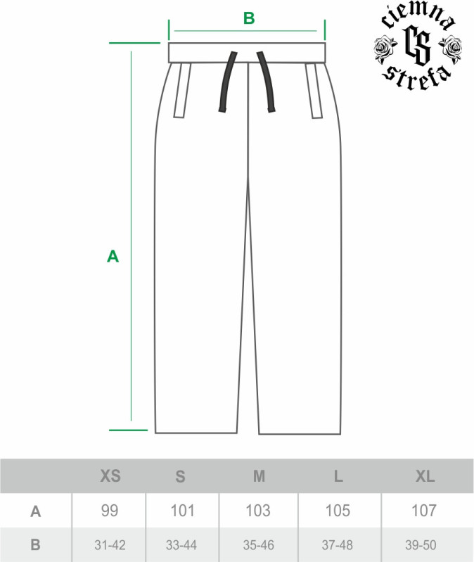 SPODNIE DRES CS GIRLS ( HAFT ) / BIAŁE