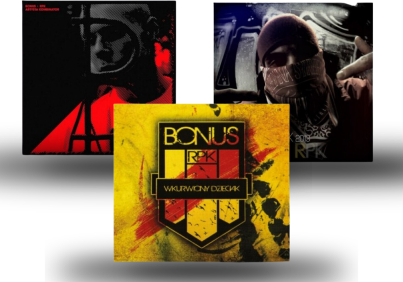 PAKIET PŁYT BONUS RPK: WKURWIONY DZIECIAK, ARTYSTA KOMBINATOR,DOBRY CZŁOWIEK