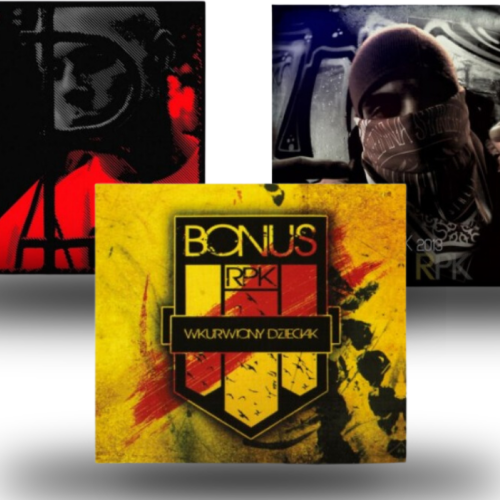 PAKIET PŁYT BONUS RPK: WKURWIONY DZIECIAK, ARTYSTA KOMBINATOR,DOBRY CZŁOWIEK
