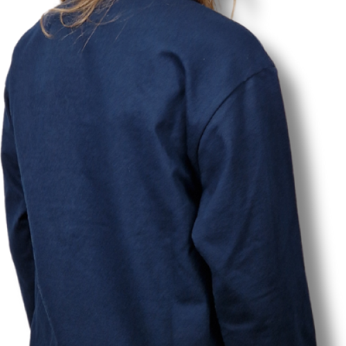 LONGSLEEV DOBRY DZIECIAK GRANAT/POMARAŃCZ