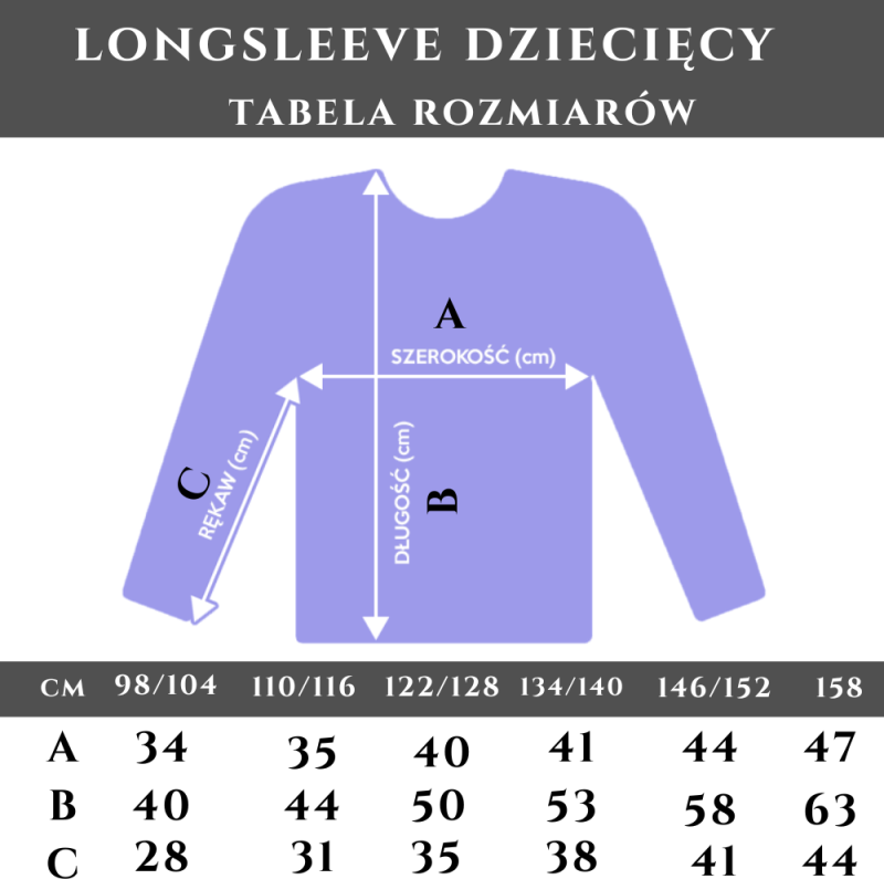 LONGSLEEV DOBRY DZIECIAK ANIMALS FIOLET/NIEDŹWIEDŹ
