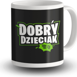 ZESTAW DOBRY DZIECIAK POSZEWKA (BEZ WKŁADU) + KUBEK CERAMICZNY