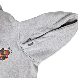 BLUZA KANGUR DOBRY DZIECIAK ANIMALS SZARA/ NIEDŹWIEDŹ