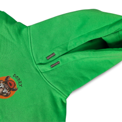 BLUZA KANGUR DOBRY DZIECIAK ANIMALS ZIELONA/ NOSOROŻEC