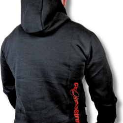 BLUZA KANGUR DUŻY HERB CS CZARNA/ CZERWONY