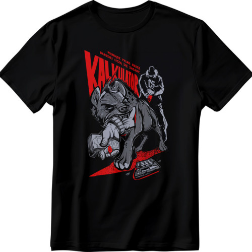 T-SHIRT CIEMNA STREFA KALKULATOR EDYCJA LIMITOWANA