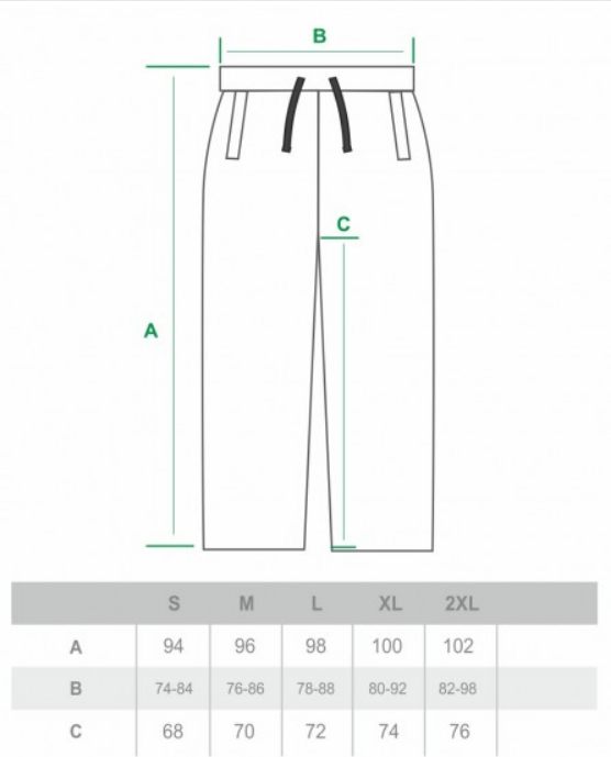 SPODNIE DRES CIEMNA STREFA CZERNE/ CZARNY HAFT LAUR
