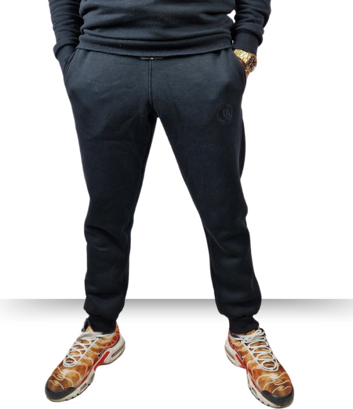 SPODNIE DRES CIEMNA STREFA CZERNE/ CZARNY HAFT LAUR