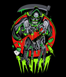 T-SHIRT CIEMNA STREFA TRUTKA EDYCJA LIMITOWANA