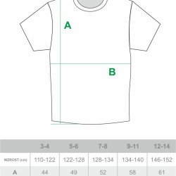 T-SHIRT DOBRY DZIECIAK/ POMARAŃCZ