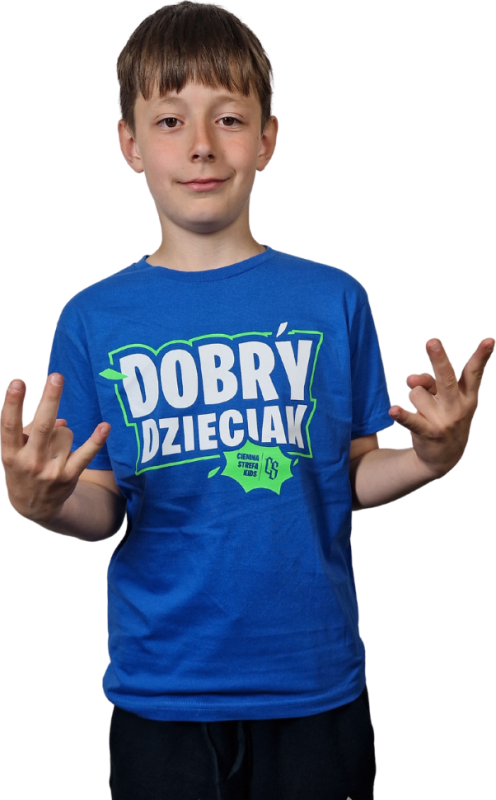 T-SHIRT DOBRY DZIECIAK/ CHABER