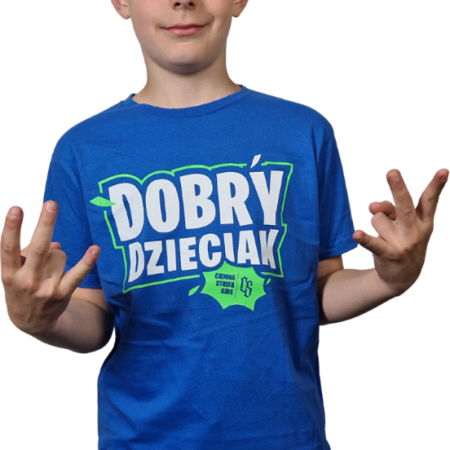 T-SHIRT DOBRY DZIECIAK/ CHABER