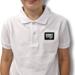 BIAŁE POLO DOBRY DZIECIAK CS