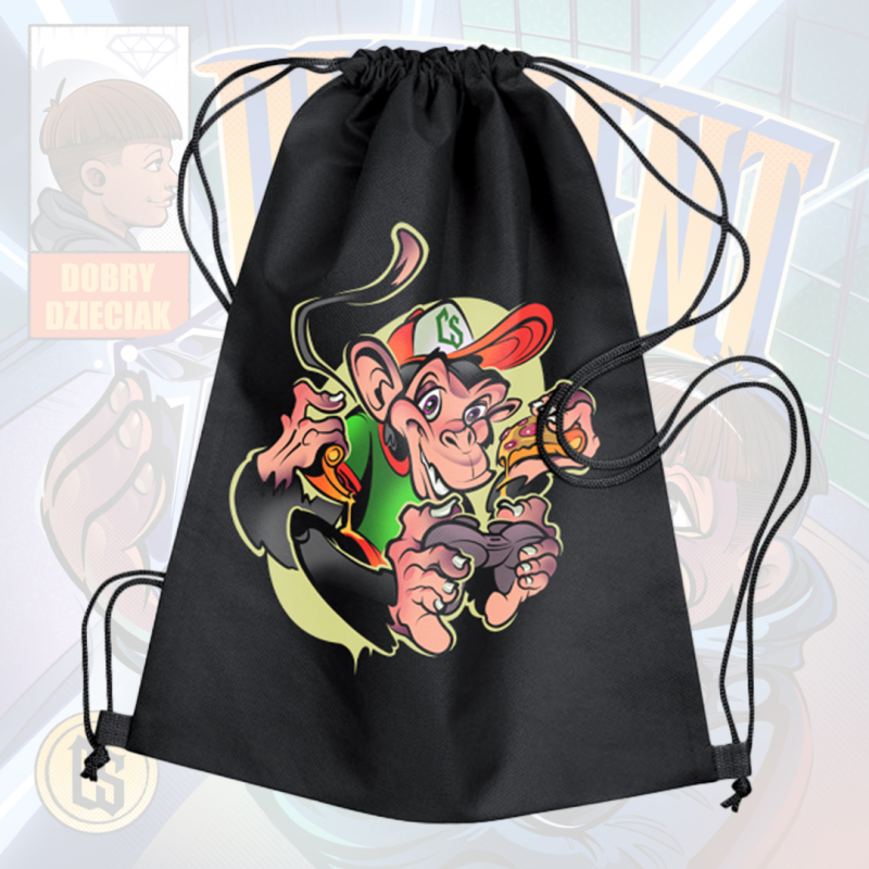 WOREK DOBRY DZIECIAK - MAŁPA