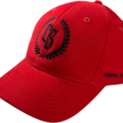 CZAPKA Z DASZKIEM CZERWONA - CS LAUR