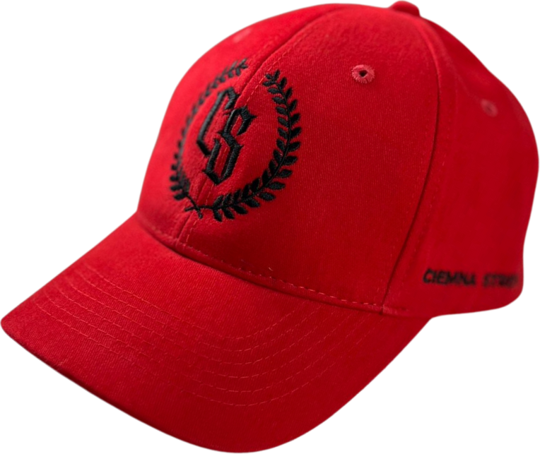 CZAPKA Z DASZKIEM CZERWONA - CS LAUR