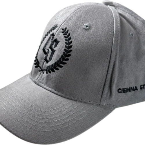 CZAPKA Z DASZKIEM SZARA - CS LAUR