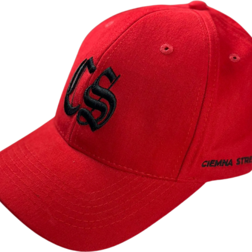 CZAPKA Z DASZKIEM CZERWONA - CS GOTYK