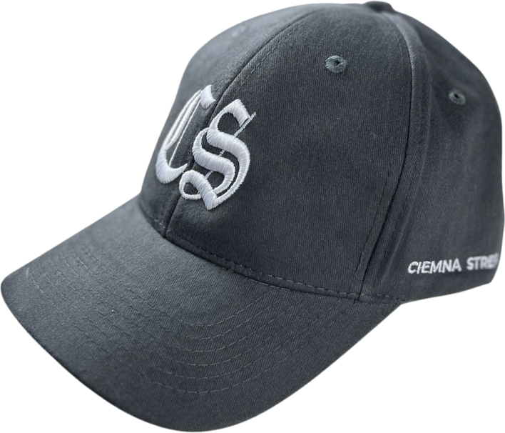 CZAPKA Z DASZKIEM GRAFIT - CS GOTYK