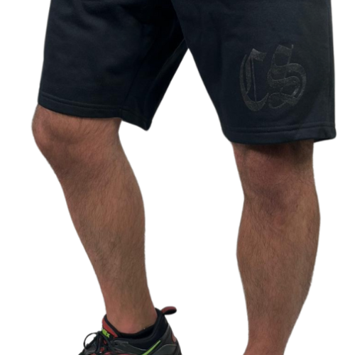 SZORTY MĘSKIE DRES // CZARNE / CZARNY GOTYK