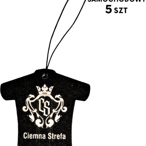 ZAPACH SAMOCHODOWY CIEMNA STREFA T-SHIRT 5szt