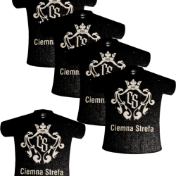 ZAPACH SAMOCHODOWY CIEMNA STREFA T-SHIRT 5szt