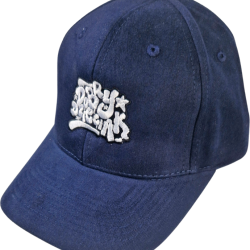 CZAPKA Z DASZKIEM DOBRY DZIECIAK GRAFFITI GRANAT