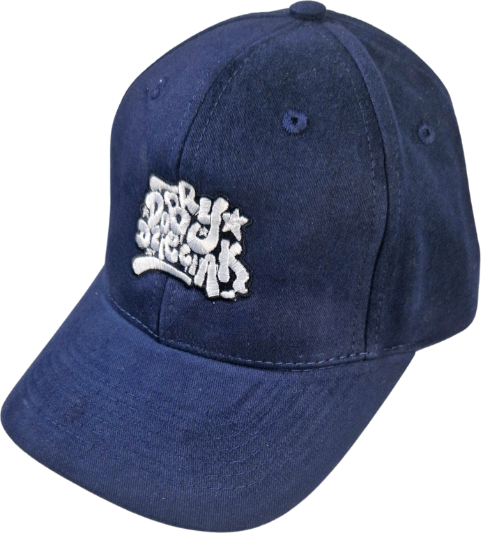 CZAPKA Z DASZKIEM DOBRY DZIECIAK GRAFFITI GRANAT