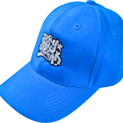 CZAPKA Z DASZKIEM DOBRY DZIECIAK GRAFFITI TURKUS