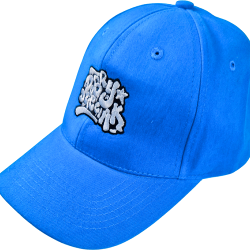 CZAPKA Z DASZKIEM DOBRY DZIECIAK GRAFFITI TURKUS