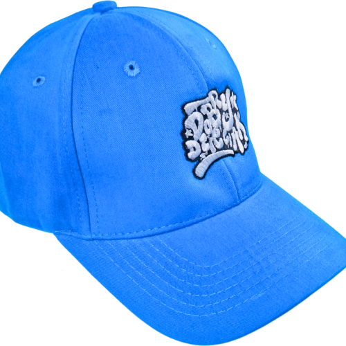 CZAPKA Z DASZKIEM DOBRY DZIECIAK GRAFFITI TURKUS