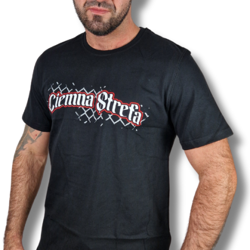 T-SHIRT CIEMNA STREFA SZACUNEK