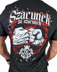 T-SHIRT CIEMNA STREFA SZACUNEK